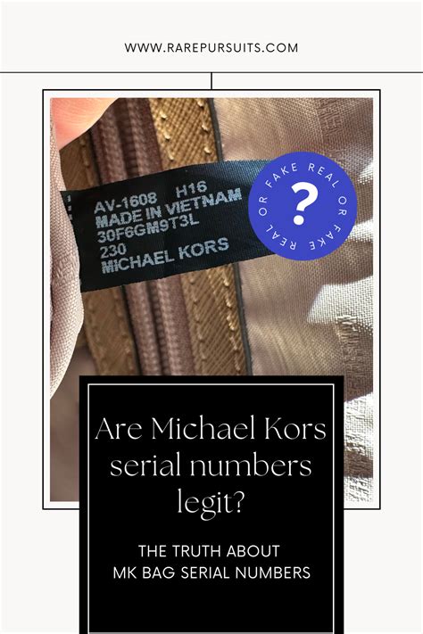 michael kors serial number location|how to authenticate michael kors.